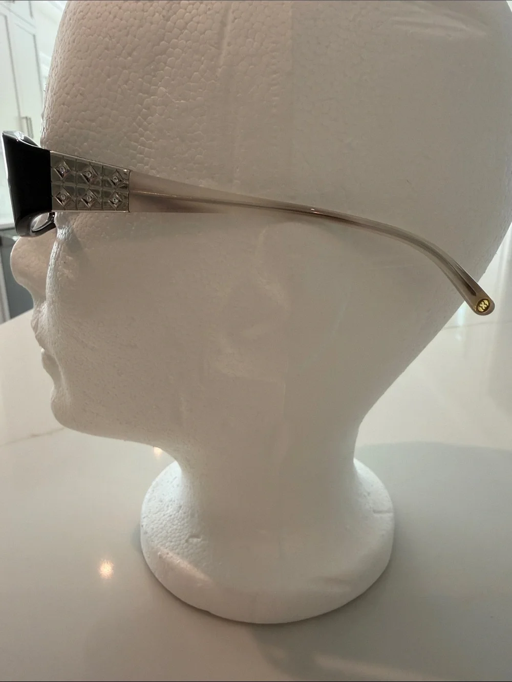 Escada Black Rectangular Glasses-made in Italy